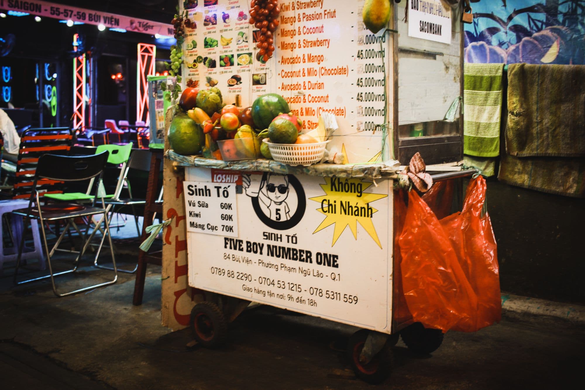 Ho Chi Minh Vietnam Five Boy Number One Juice